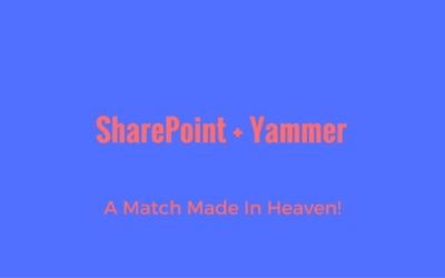 Yammer and Sharepoint: How this Software Relationship is Aiming for the Modern Team