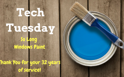 Tech Tuesday: Good-bye to Microsoft Paint?  