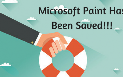 Microsoft Paint “Saved”