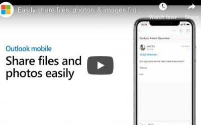 How To Share Files From Online Storage With Outlook Mobile